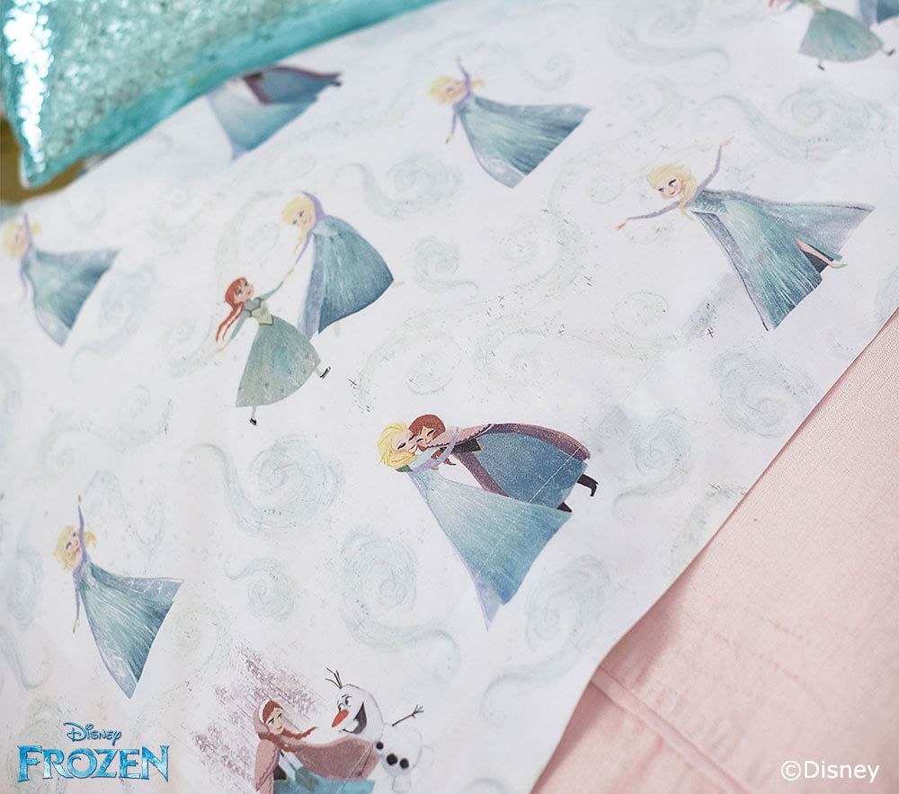 Disney Frozen Sheet Set pottery barn kids UK